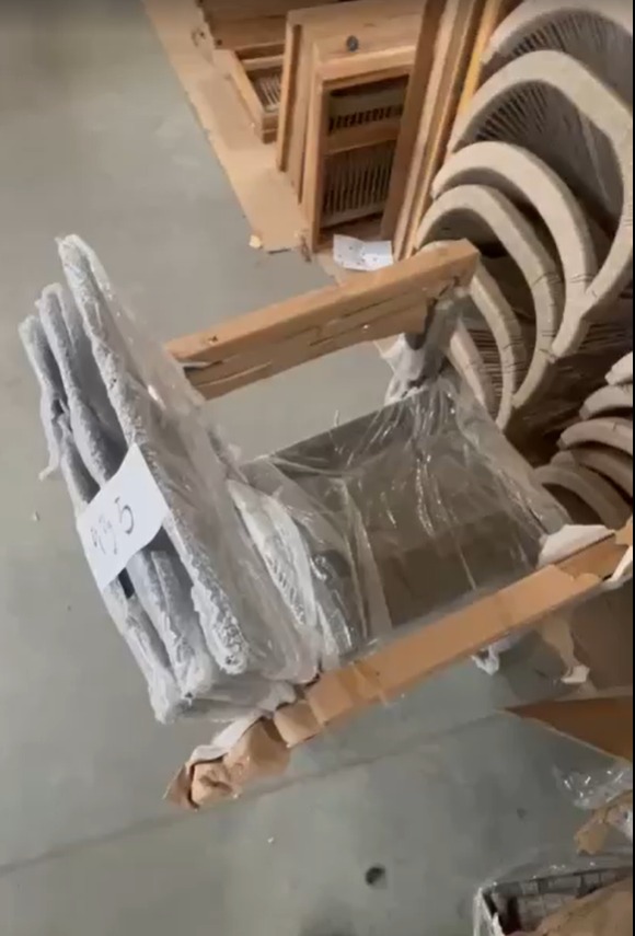 ЛОТ №435 - Кресло OSCAR поливуд 2